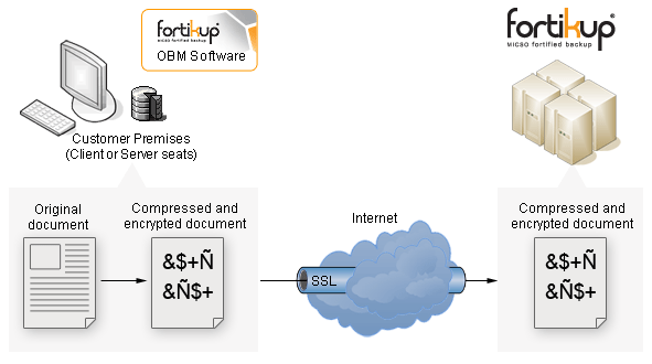 protezione dati fortikup
